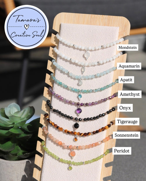 Gemstone bracelet