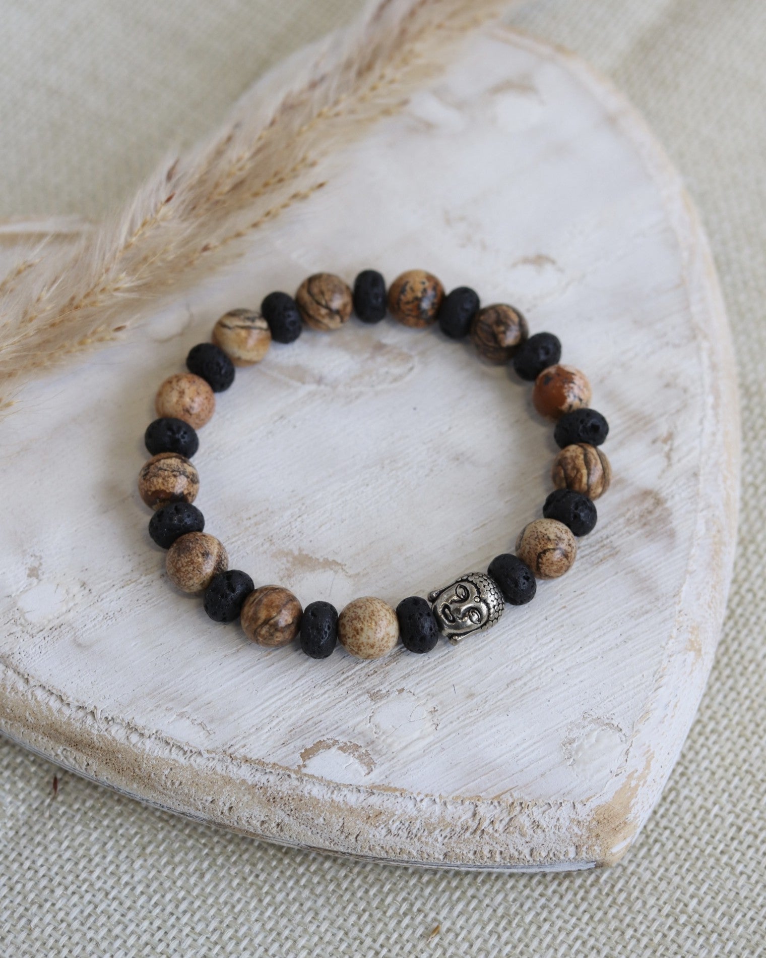 Armband Jaspis / Lava