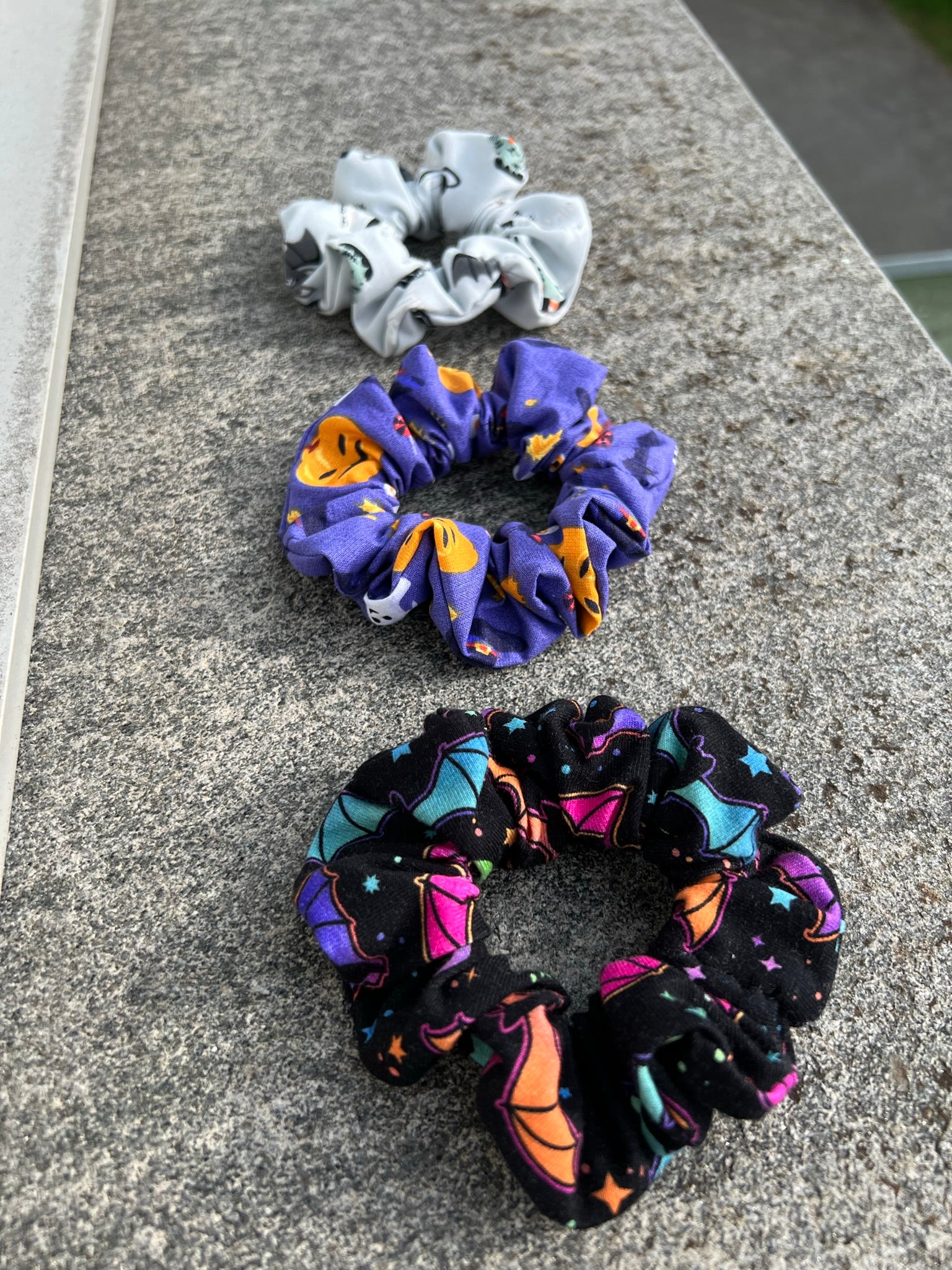 Scrunchie "Neon Halloween"
