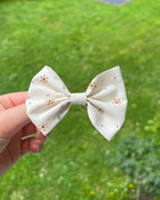Haarschleife Ivory