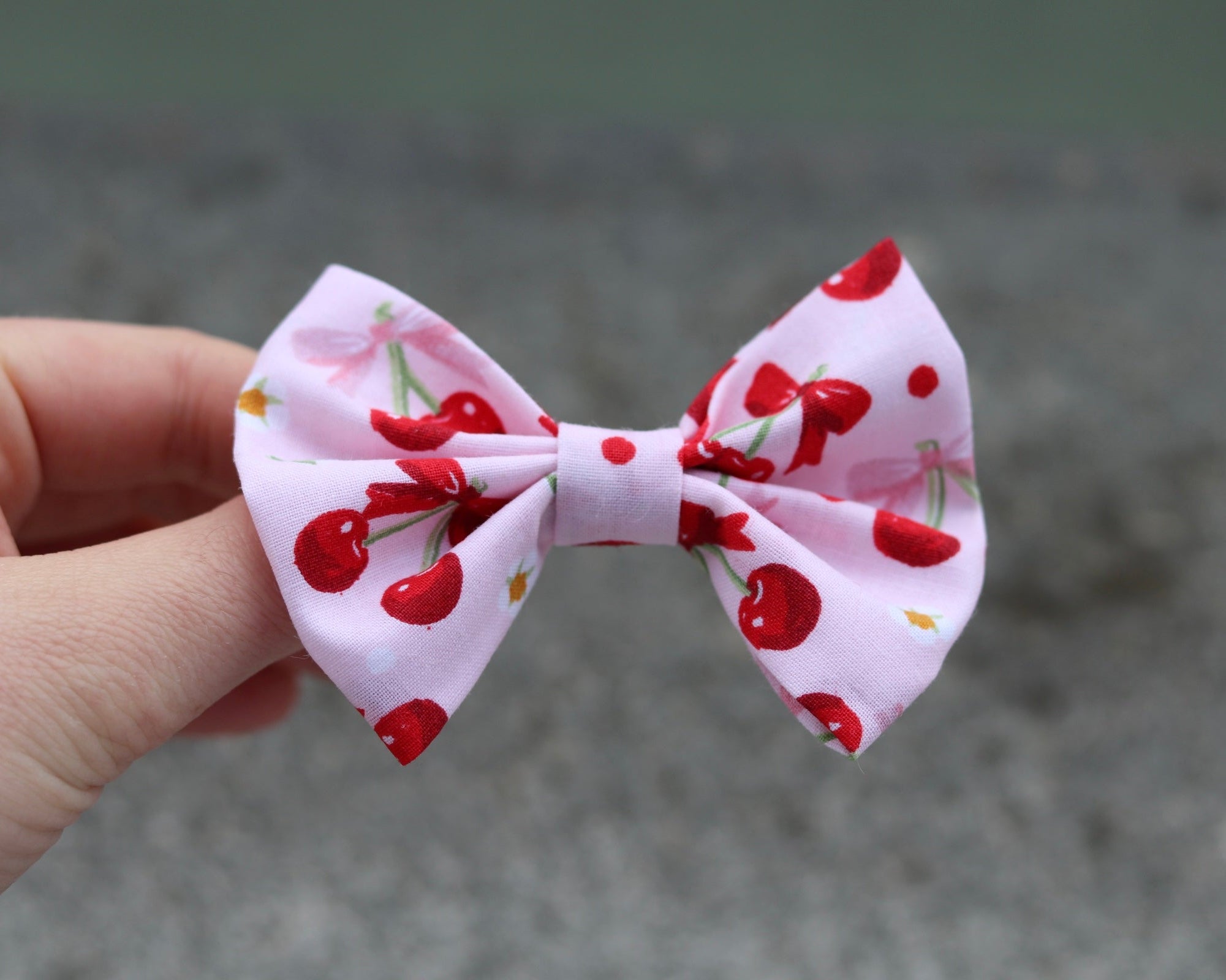 Haarschleife Cherry 3