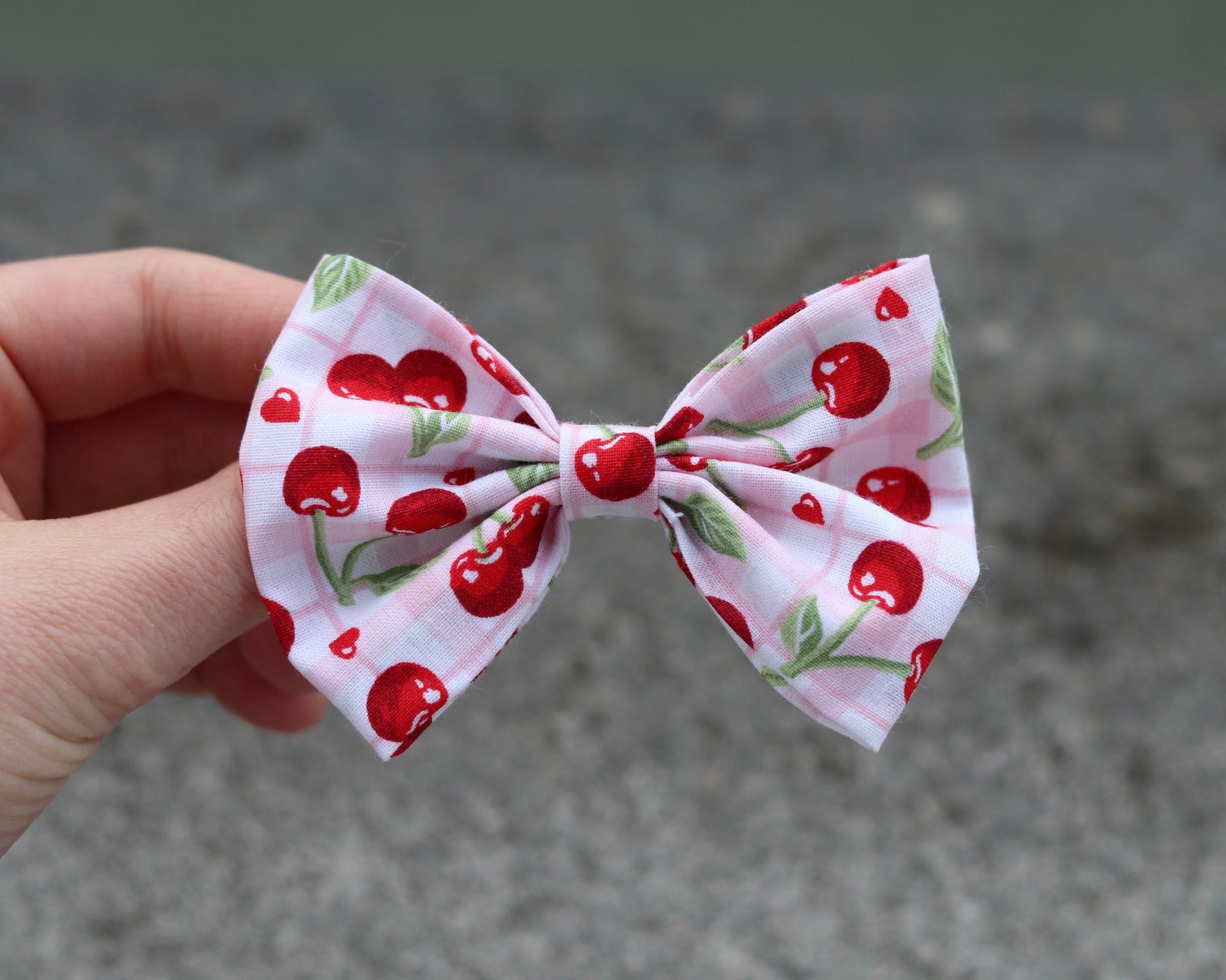 Haarschleife Cherry 2
