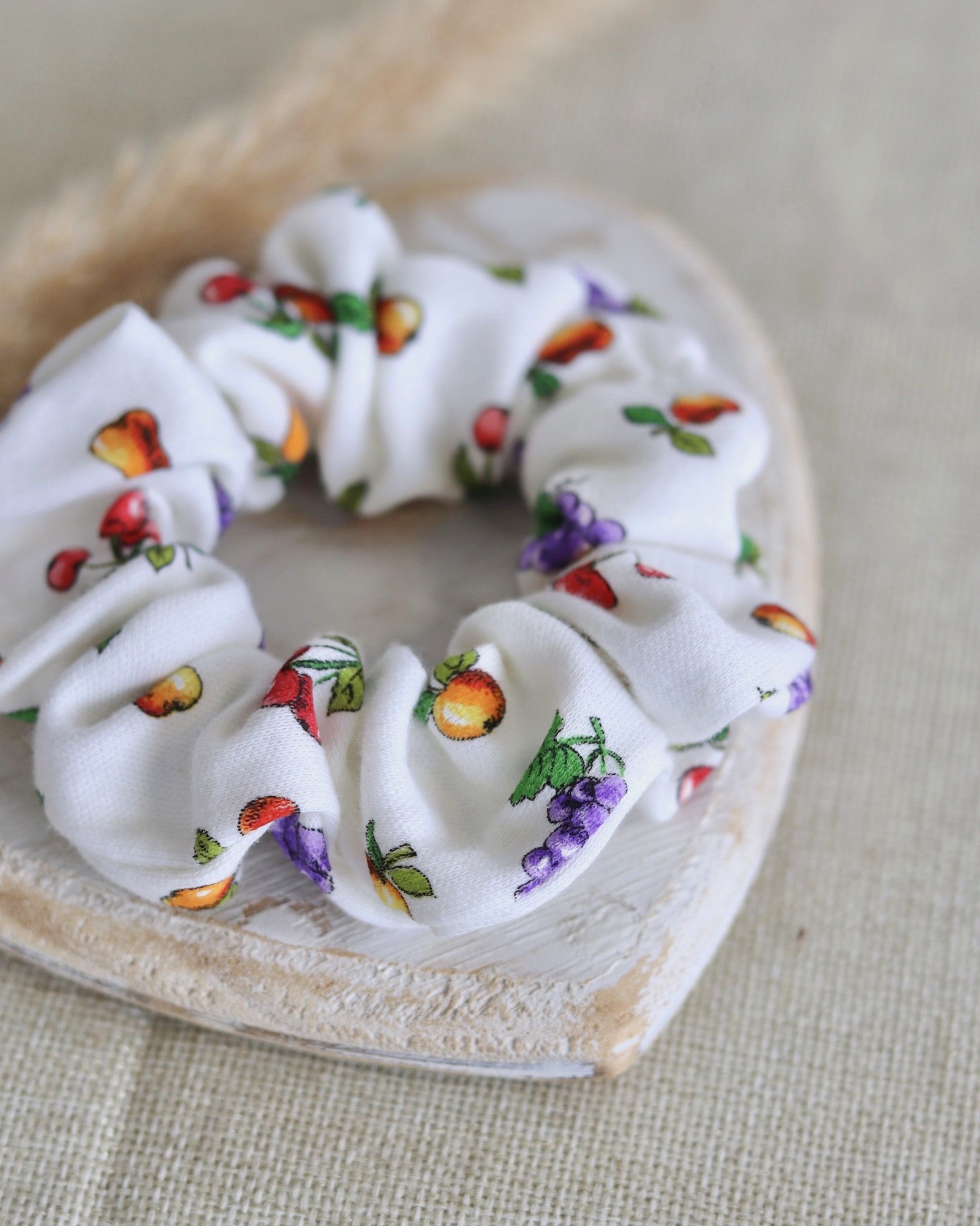 Scrunchie "Retro Fruit"