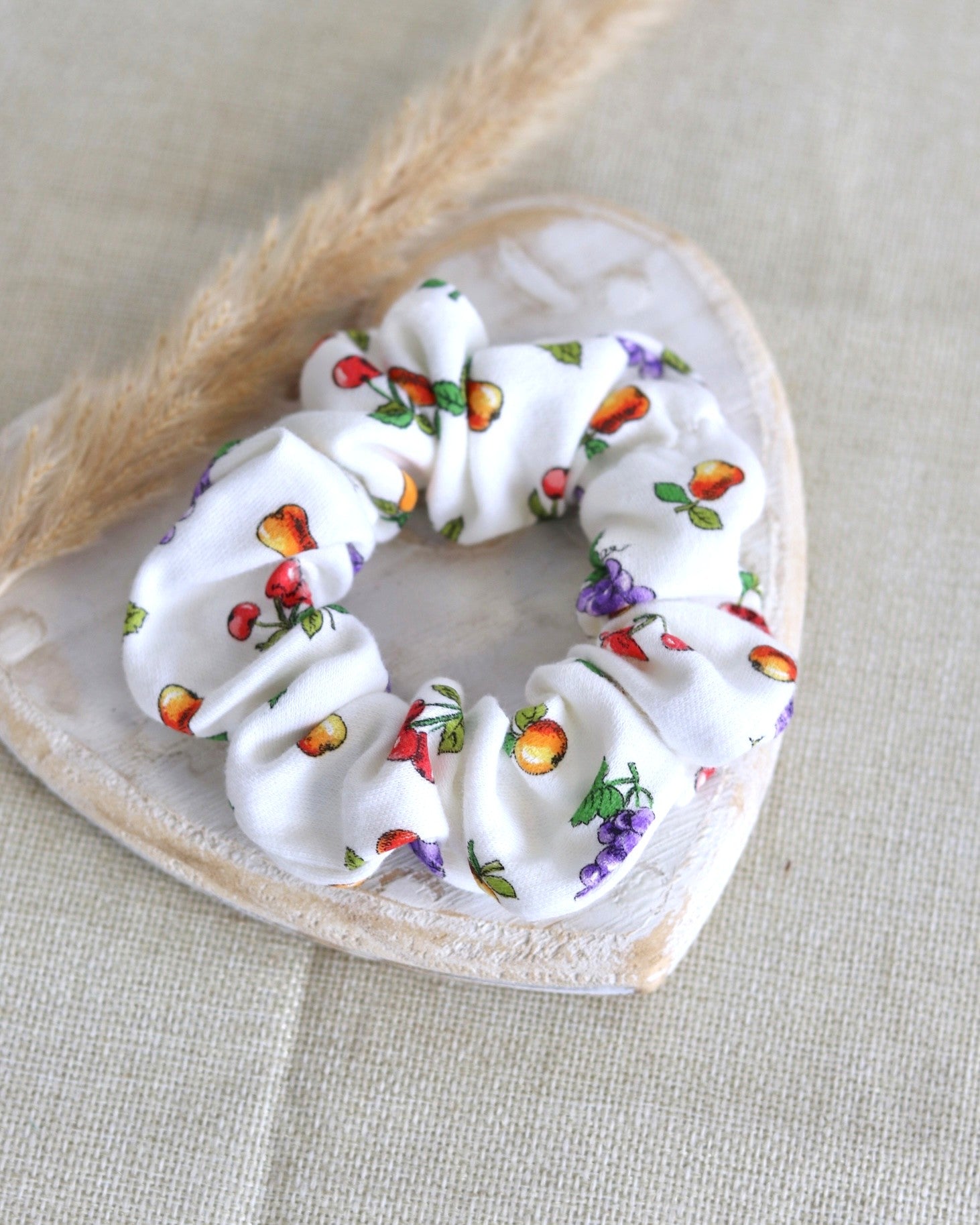 Scrunchie "Retro Fruit"
