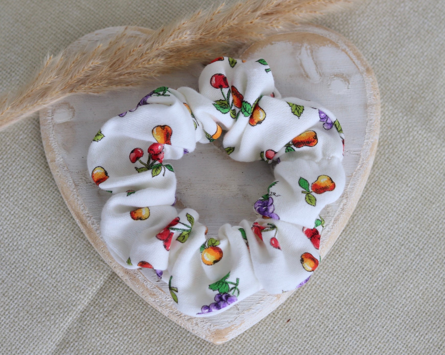 Scrunchie "Retro Fruit"