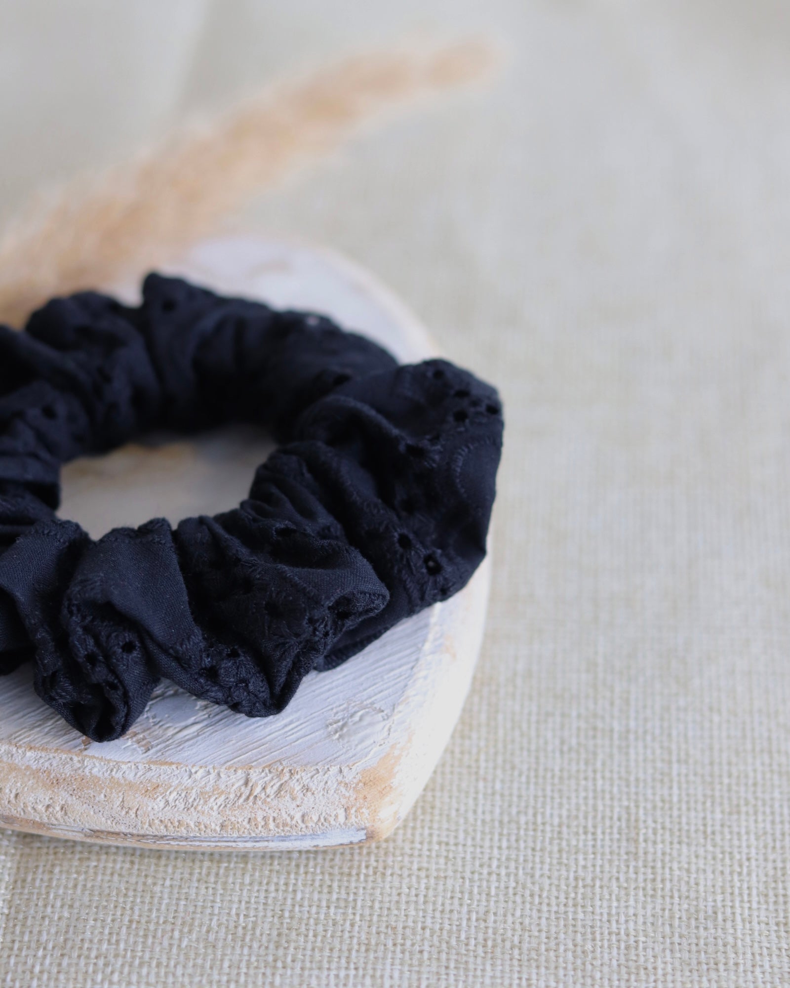 Scrunchie "Black Heart"