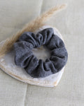 Scrunchie "Pointelle Grey"