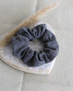 Scrunchie "Pointelle Grey"