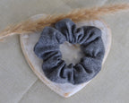 Scrunchie "Pointelle Grey"