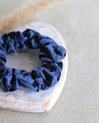Scrunchie "Leo Blue"