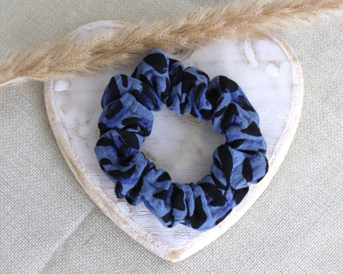 Scrunchie "Leo Blue"
