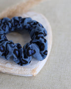 Scrunchie "Leo Blue 2"