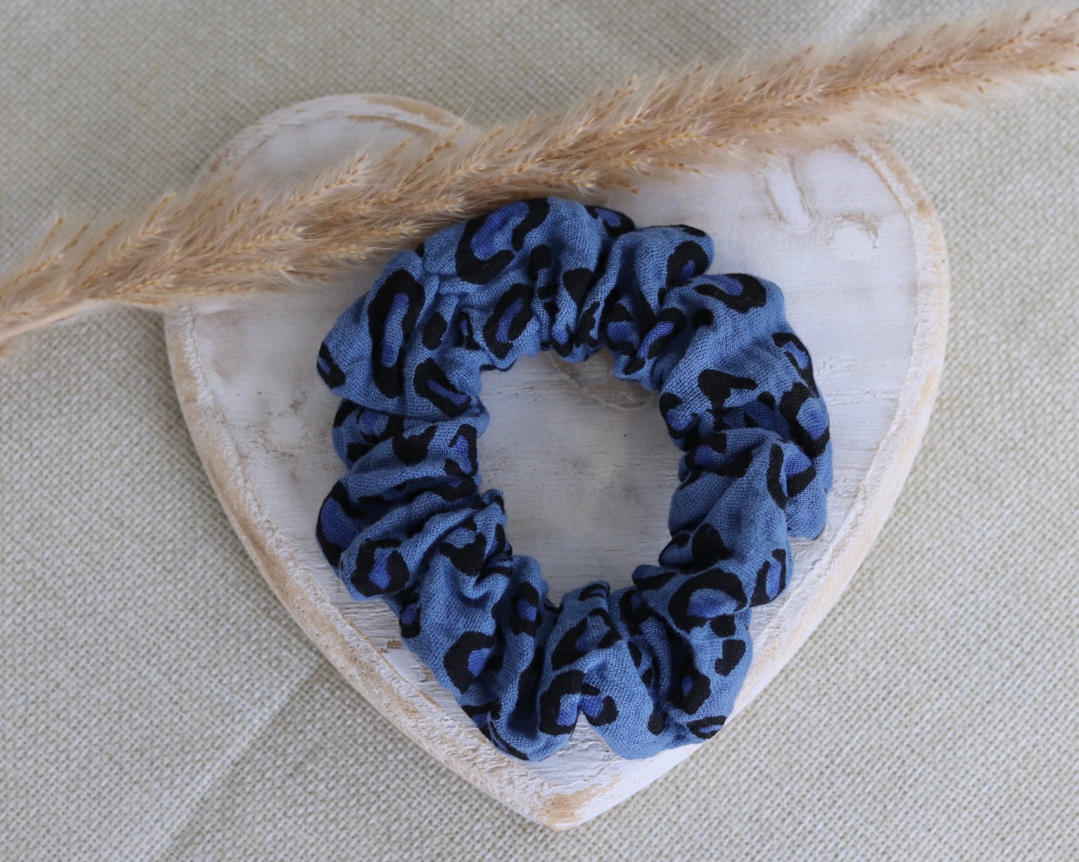 Scrunchie "Leo Blue 2"