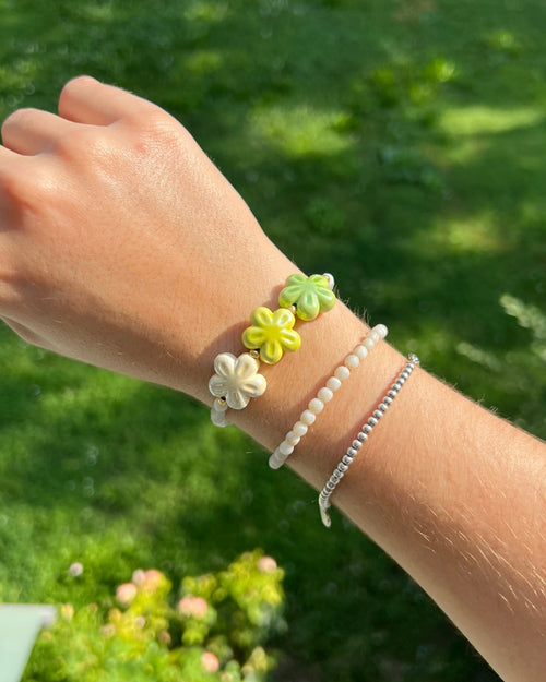 Bracelet de fleurs