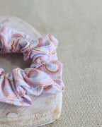 Scrunchie "Glitzer Regenbogen"
