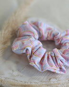Scrunchie "Glitzer Regenbogen"