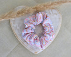 Scrunchie "Glitzer Regenbogen"