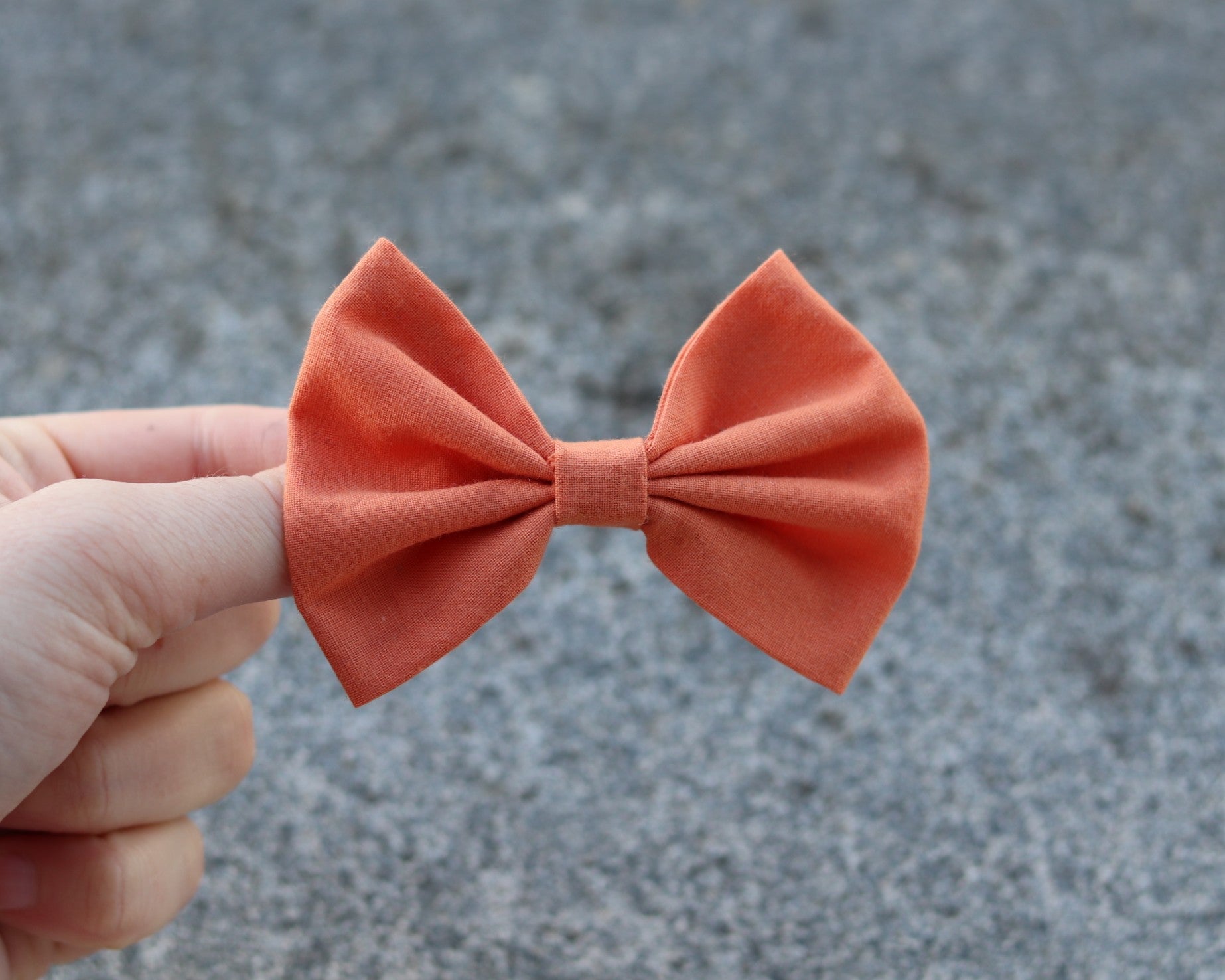 Haarschleife Orange
