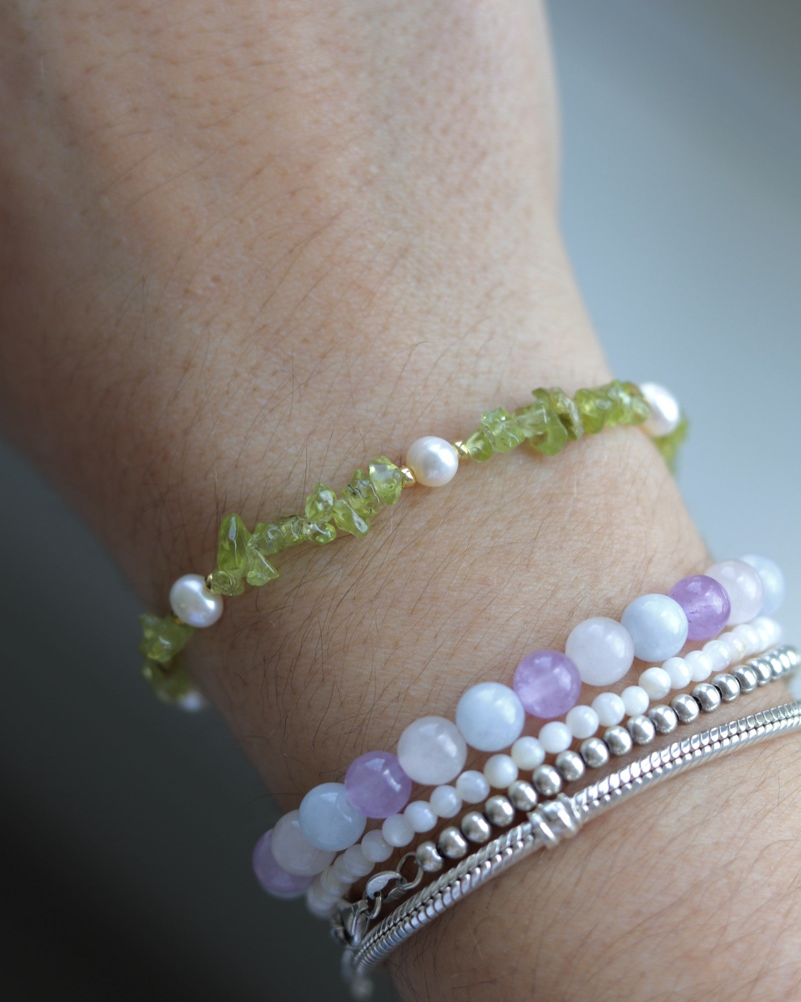 Armband Peridot