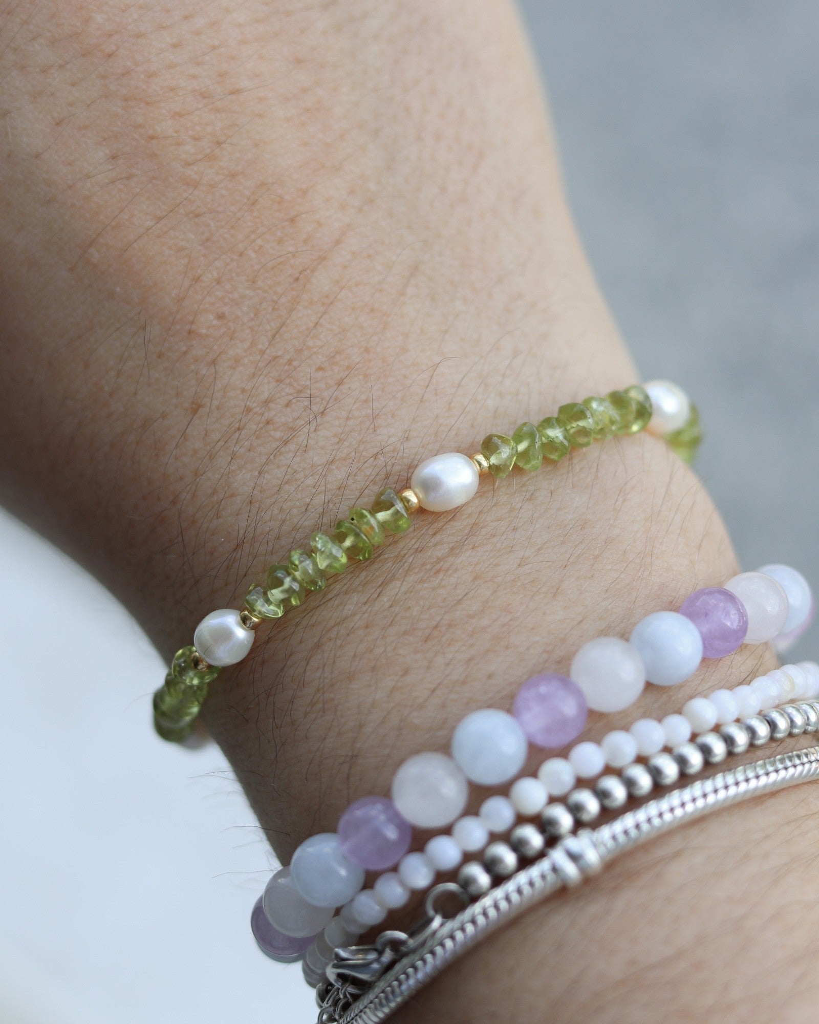 Armband Peridota
