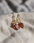 Boucles d'oreilles feuilles