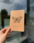 Postkarte Schmetterling