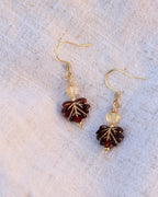Boucles d'oreilles feuilles
