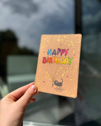 Postkarte Birthday Cat