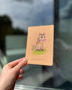 Postkarte Einhorn