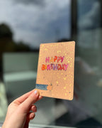 Postkarte Birthday Ballons