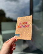 Postkarte Birthday Ballons