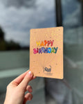 Postkarte Birthday Cat 3