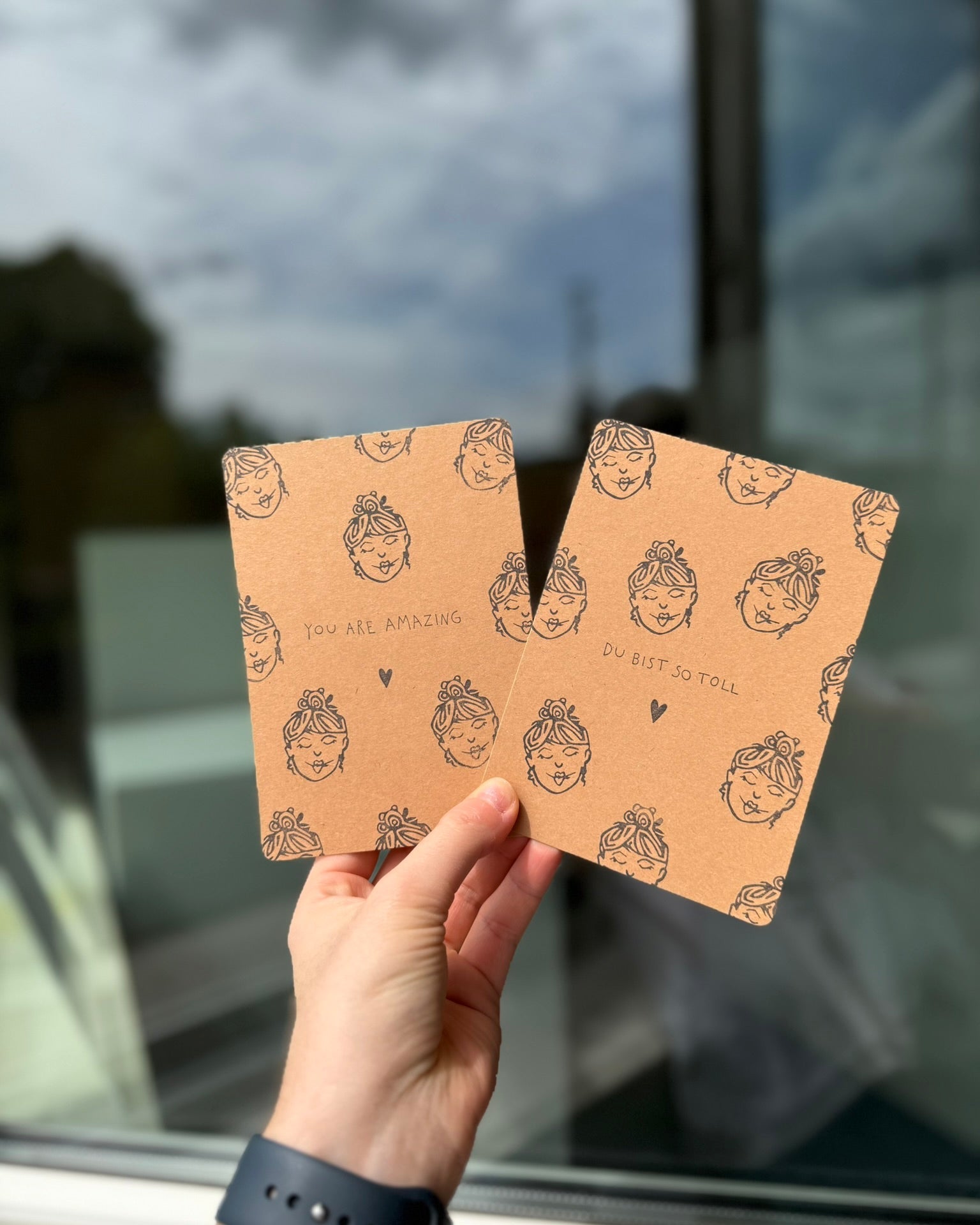 Postkarte "Du bist toll"
