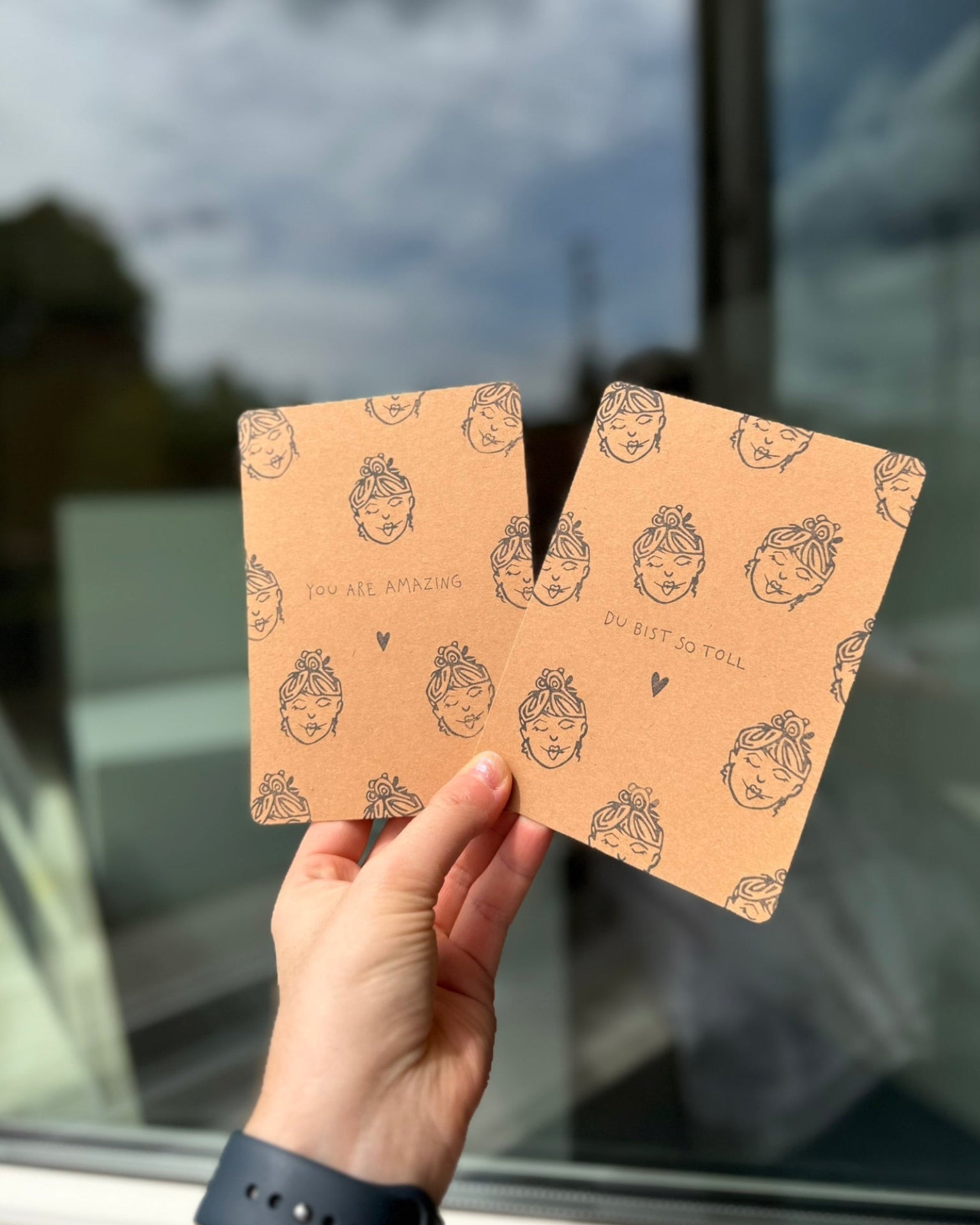 Postkarte "Du bist toll"