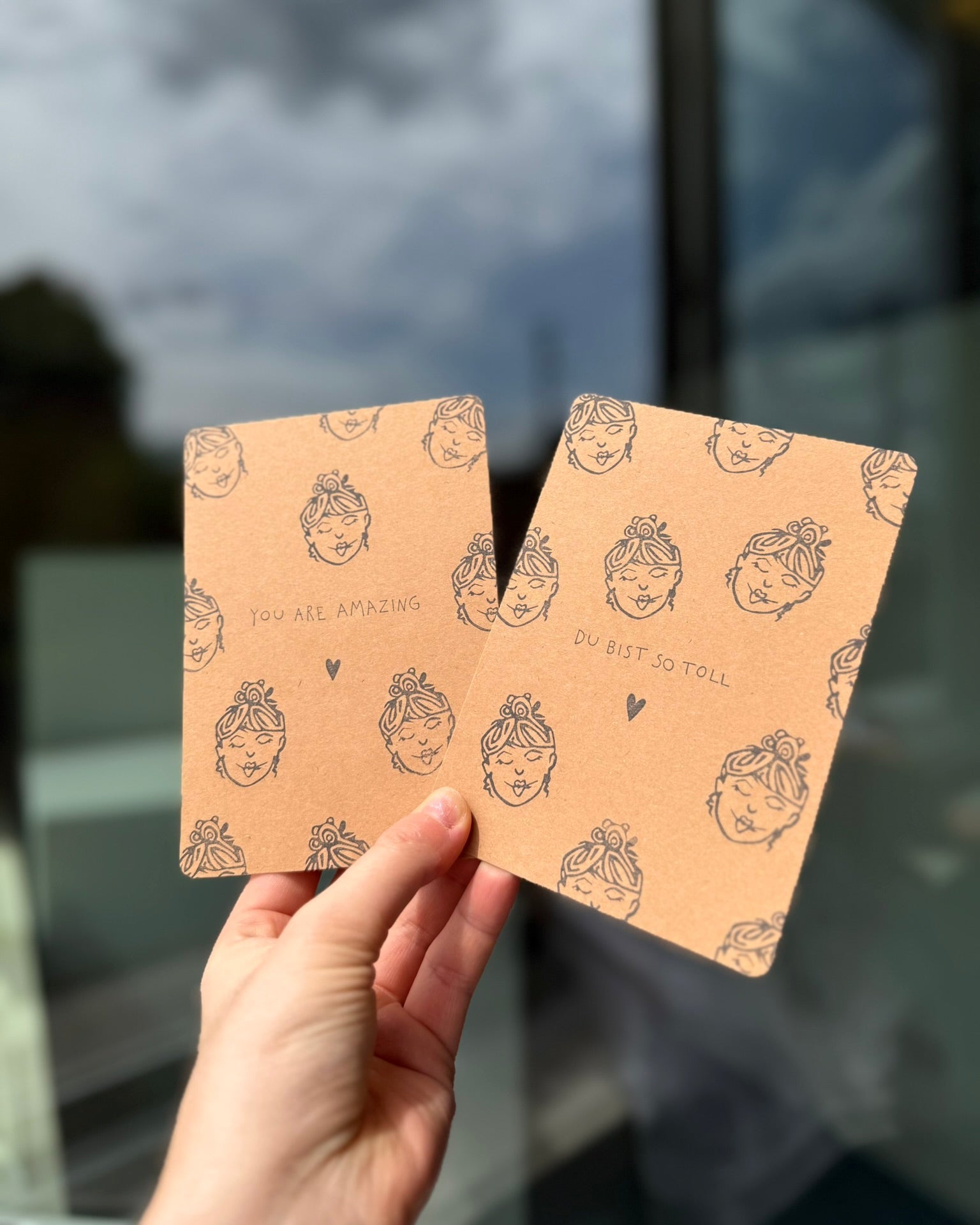 Postkarte "Du bist toll"
