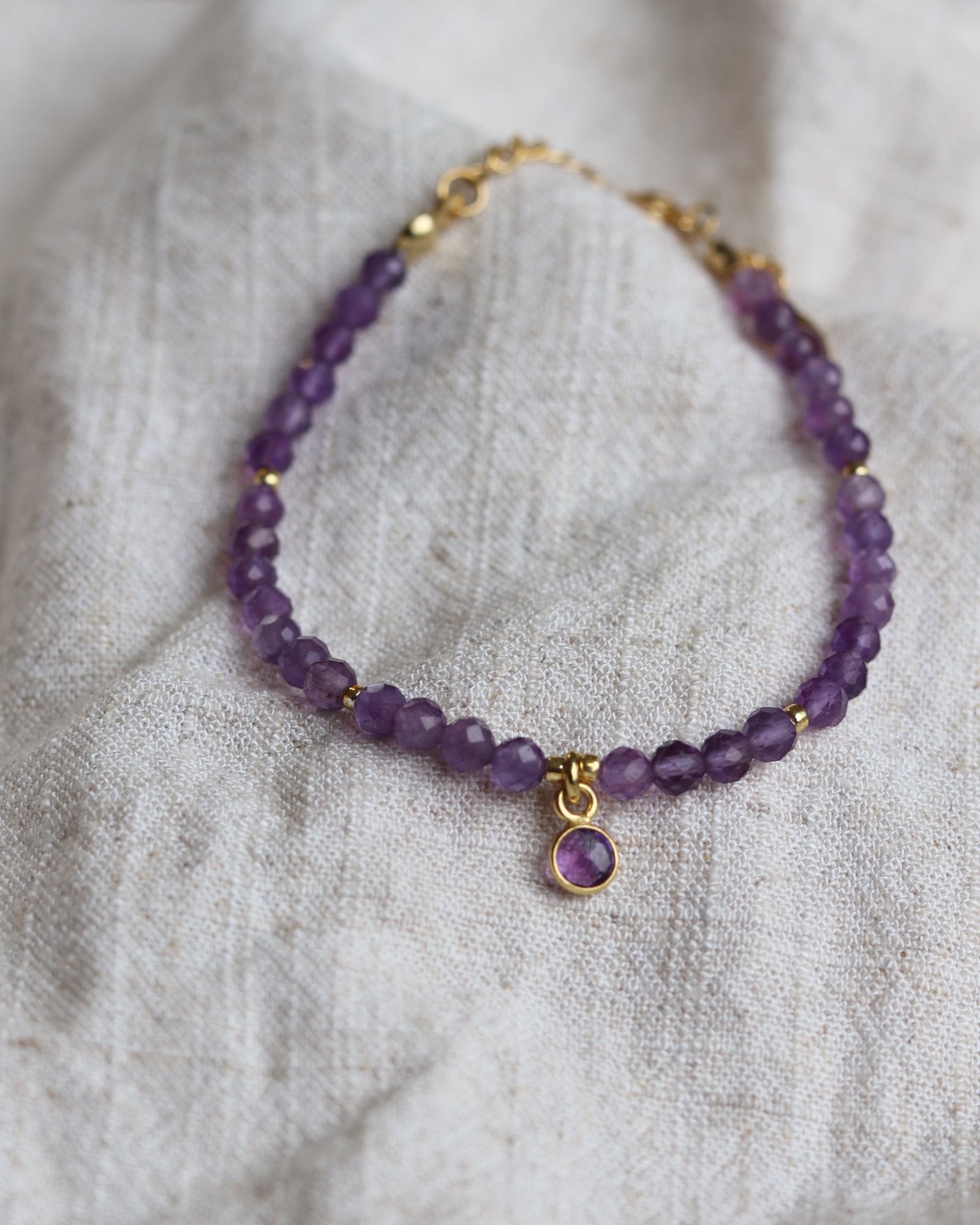 Armband Ellie - Rot / Lila