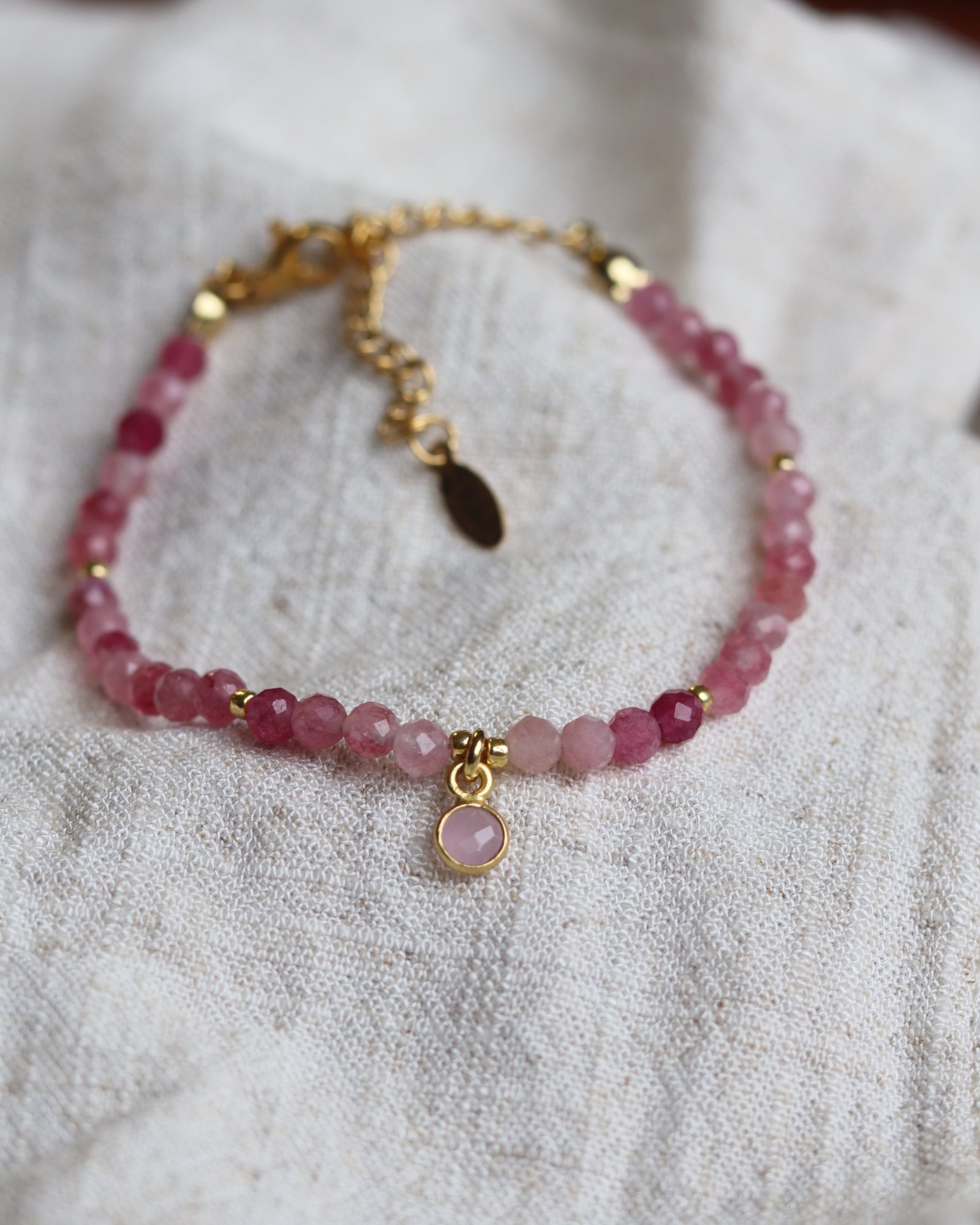 Armband Ellie - Rot / Lila