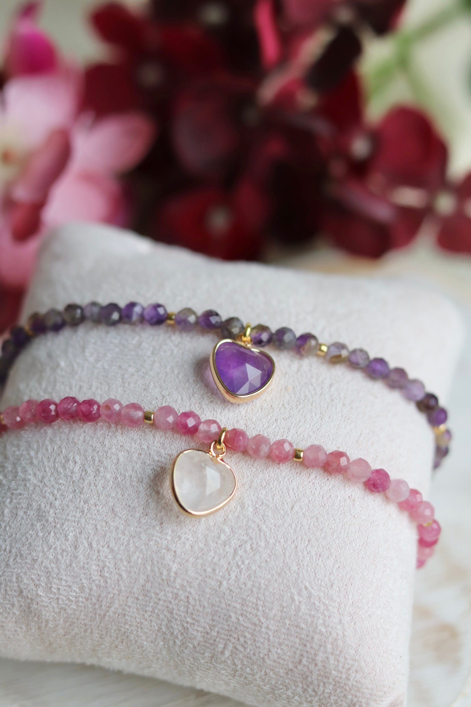 Armband Viola - Rosa / Lila