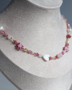 Collier Fleur - Rose