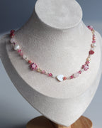Collier Fleur - Rose