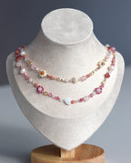 Collier Fleur - Rose