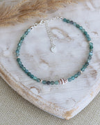 Fusskettchen Aqua - Apatit
