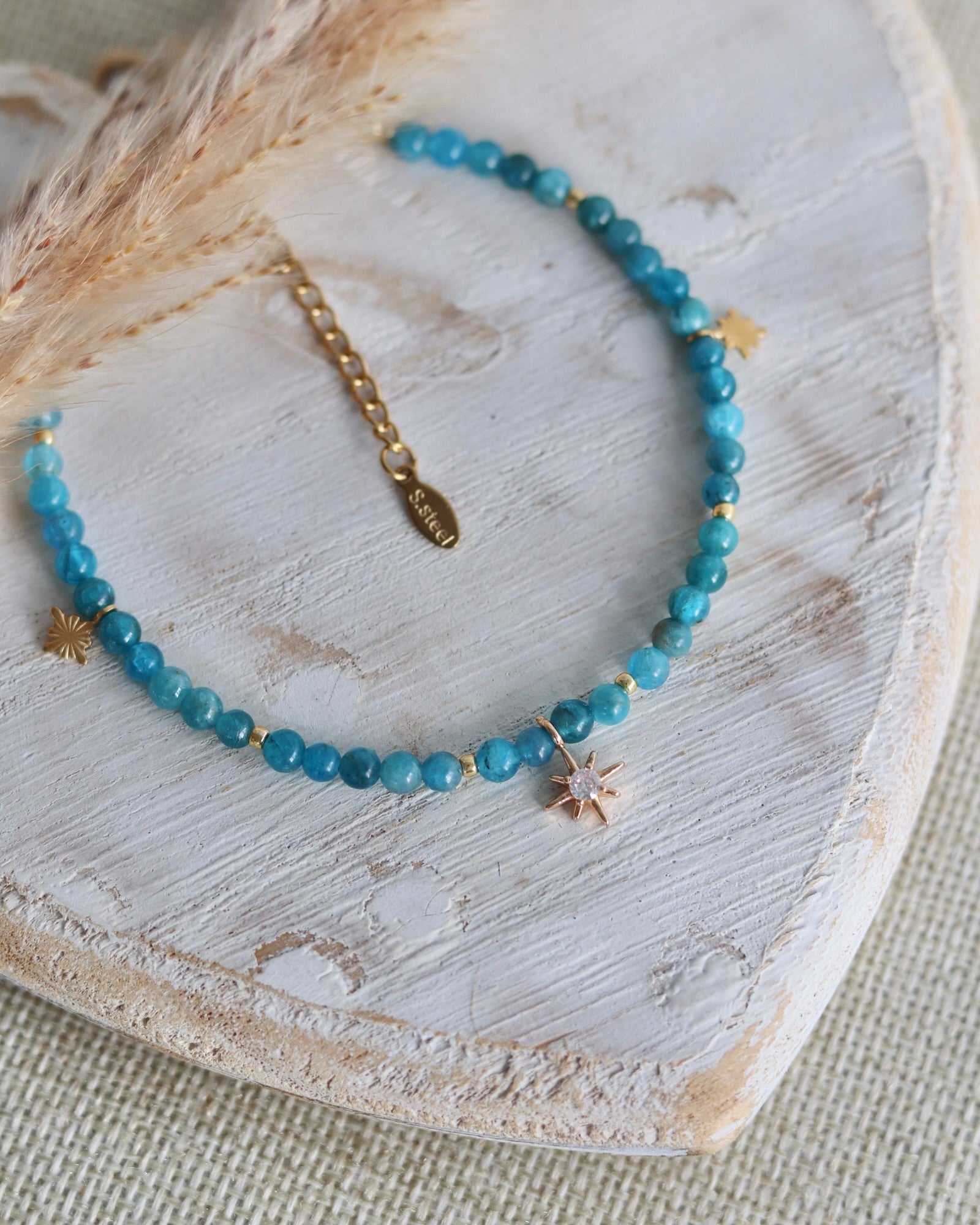 Chaîne de cheville Apatite