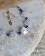 Bracelet fleurs or