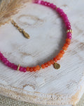 Chaîne de cheville agate