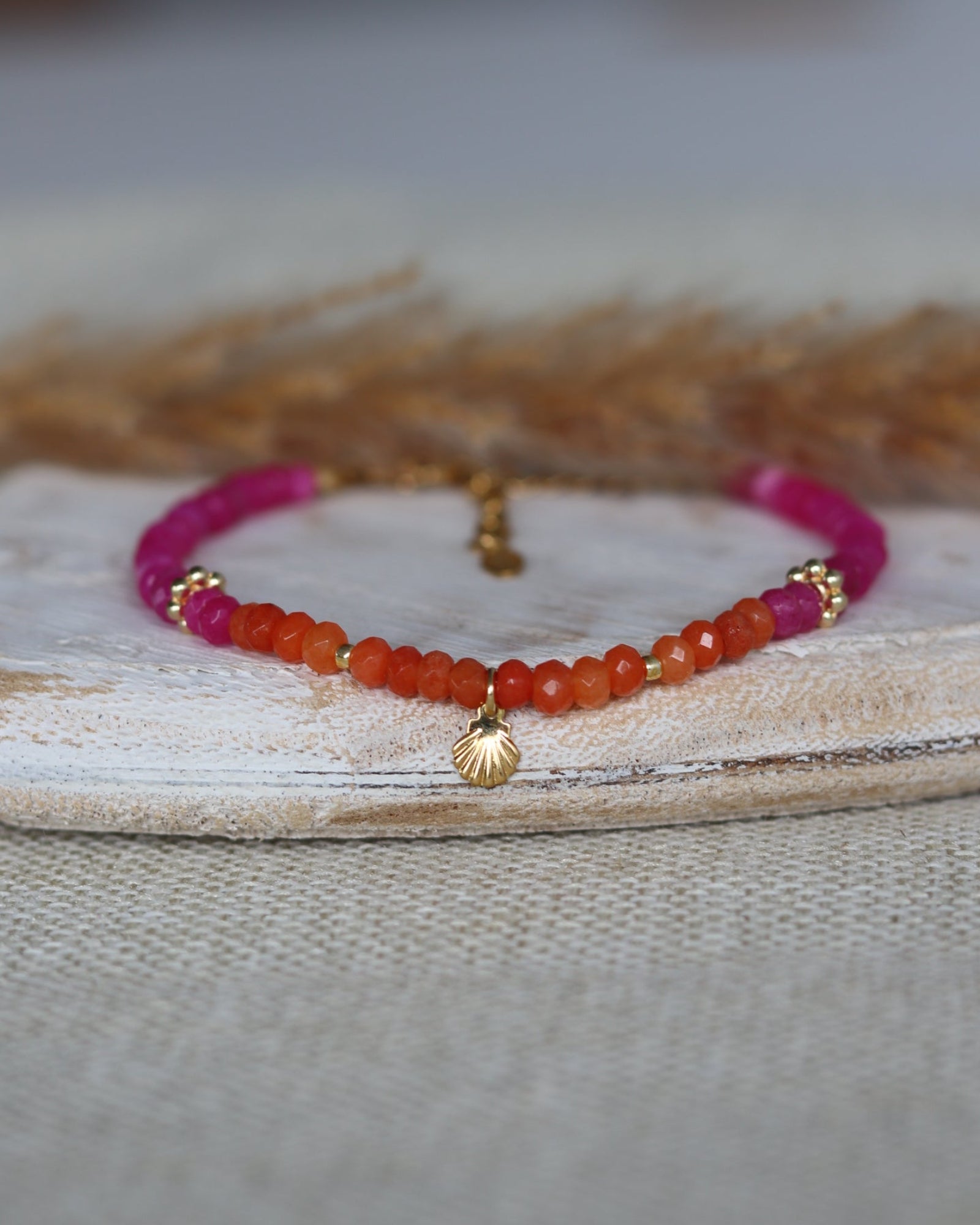 Chaîne de cheville agate