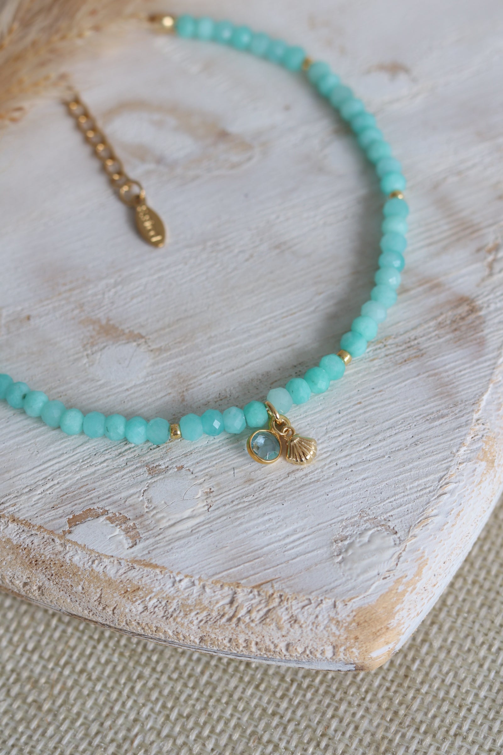 Chaîne de cheville Amazonite 2.0