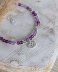 Armband Lotus - Fluorit