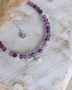 Bracelet en fluorine étoile du Nord