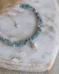 Armband Shelly - Fluorit